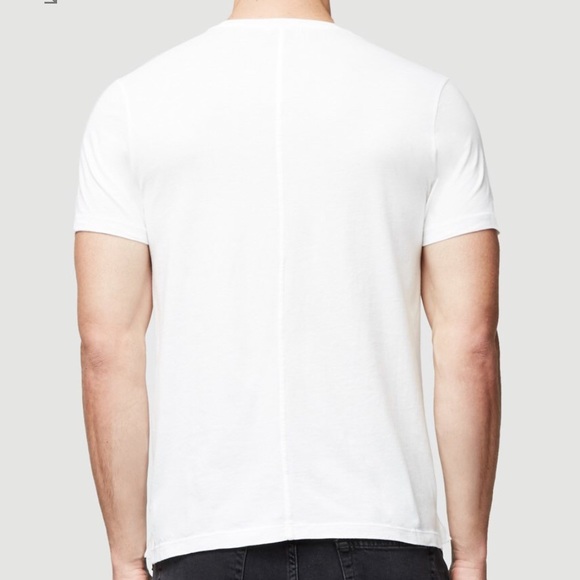 NWT Frame Denim Jersey Short Sleeve Crew Neck - Picture 2 of 6